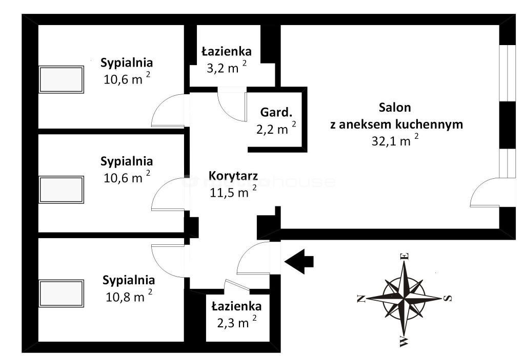 Mieszkanie czteropokojowe  na sprzedaż Siedlce, Asłanowicza  83m2 Foto 17