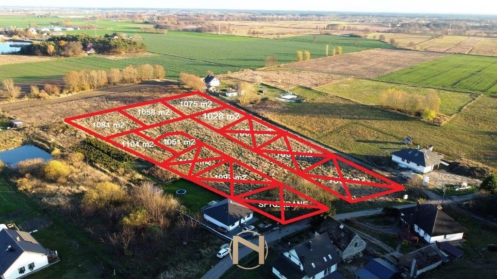 Na sprzedaż działka 1067 m² w Łagodzinie, idealna pod dom Łagodzin  1 067m2 Foto 1