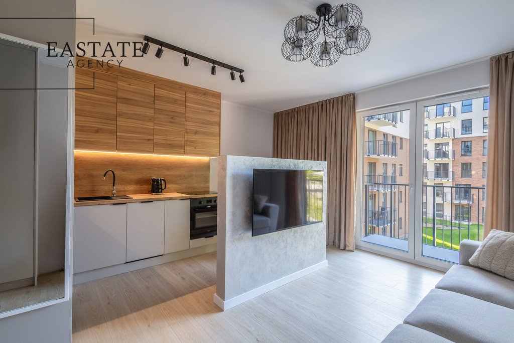 Nowoczesna kawalerka 28 m² z balkonem i miejscem garażowym Gdańsk, Siedlce, Kartuska  28m2 Foto 1