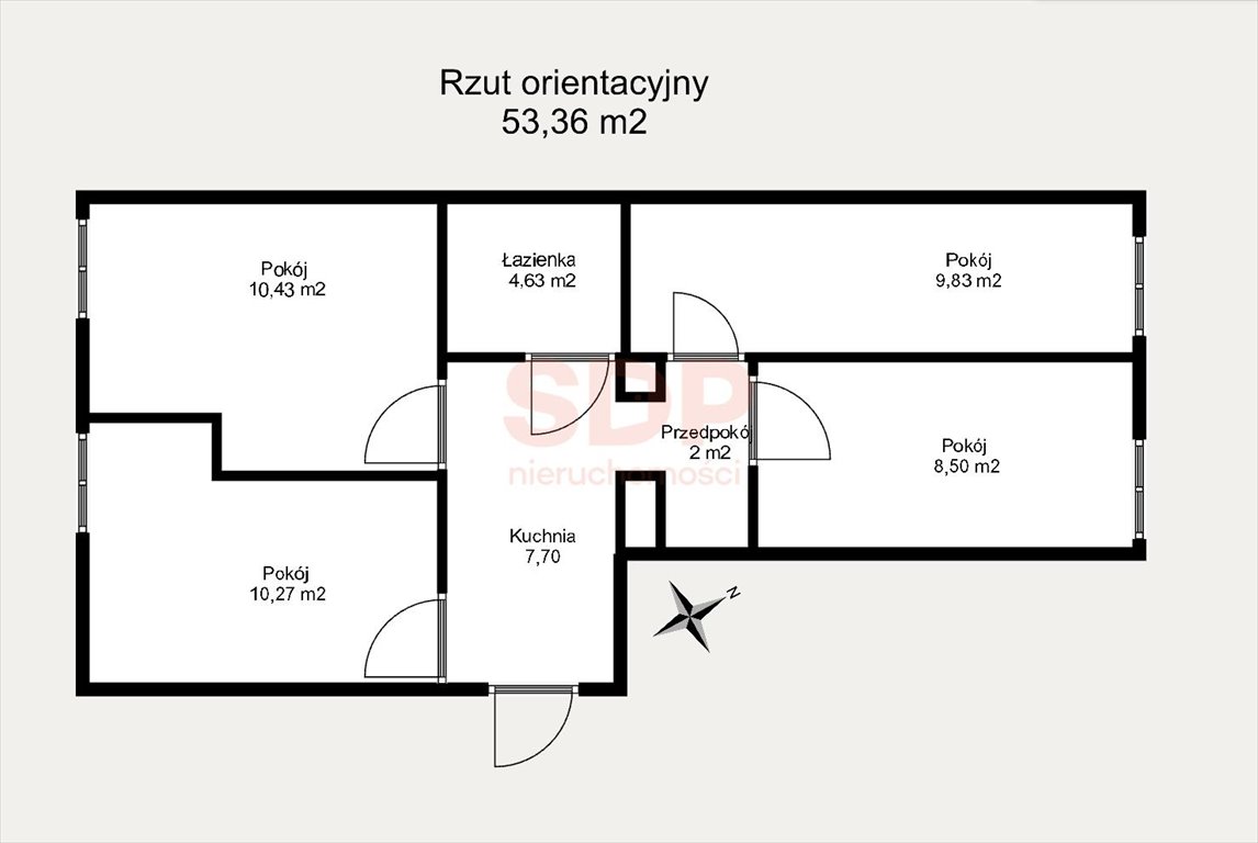 Mieszkanie czteropokojowe  na sprzedaż Wrocław, Śródmieście, Nadodrze, Słowiańska  53m2 Foto 5