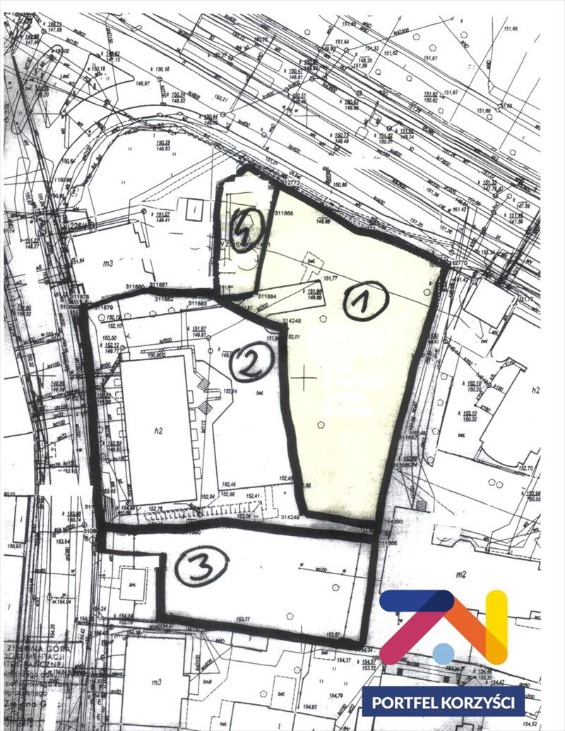 Działka 1660 m² pod inwestycję z mediami w Zielonej Górze Zielona Góra  1 660m2 Foto 1