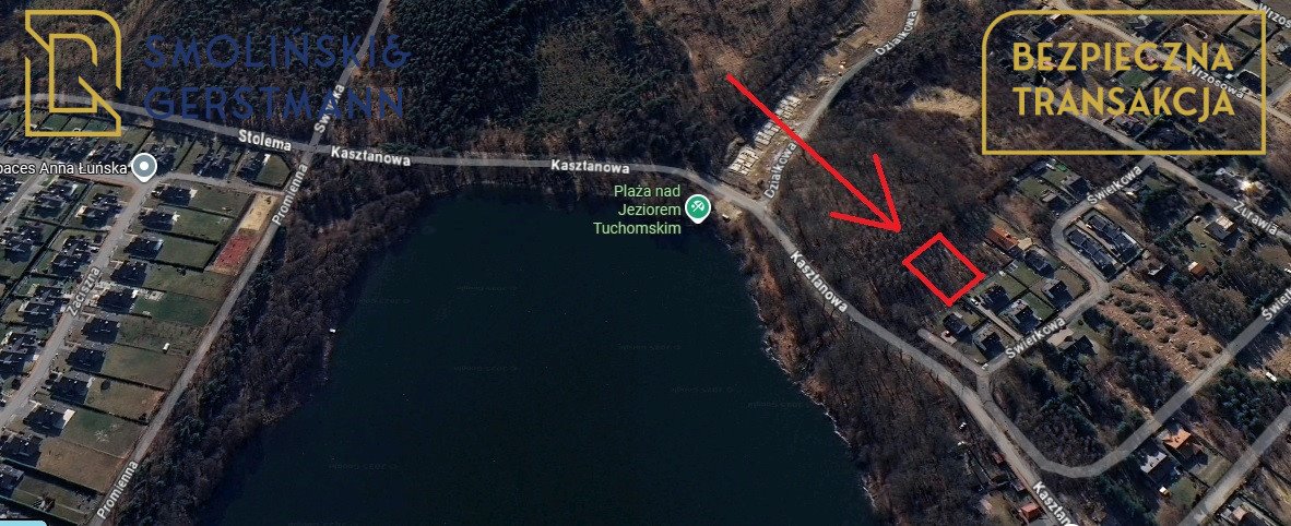 Działka budowlana na sprzedaż Warzenko  1 055m2 Foto 1