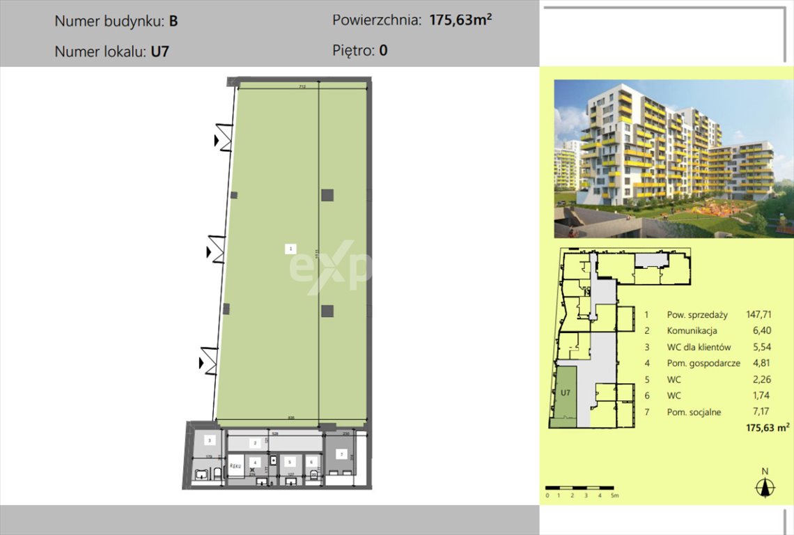 Lokal użytkowy na sprzedaż Rzeszów, Dworzysko, Technologiczna  175m2 Foto 1
