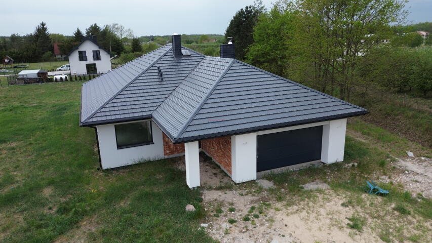 Nowoczesny dom 154 m2 z dużą działką i garażem Góra Kalwaria, Dobiesz  154m2 Foto 1