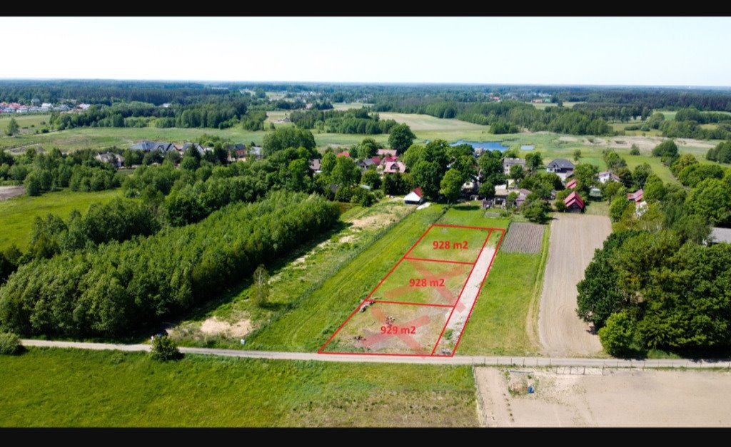 Działka 929 m² z warunkami zabudowy i mediami (blisko Białegostoku) Halickie  929m2 Foto 1