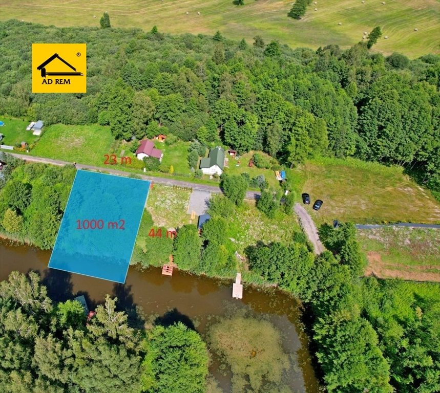 Działka 1000 m² z dostępem do jeziora Sumin - zapraszam Sumin, Sumin, Grabniak, Urszulin  1 000m2 Foto 1