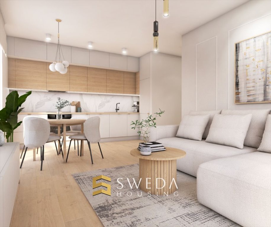 Mieszkanie dwupokojowe na sprzedaż Gdańsk, Letnica, Starowiejska  52m2 Foto 1