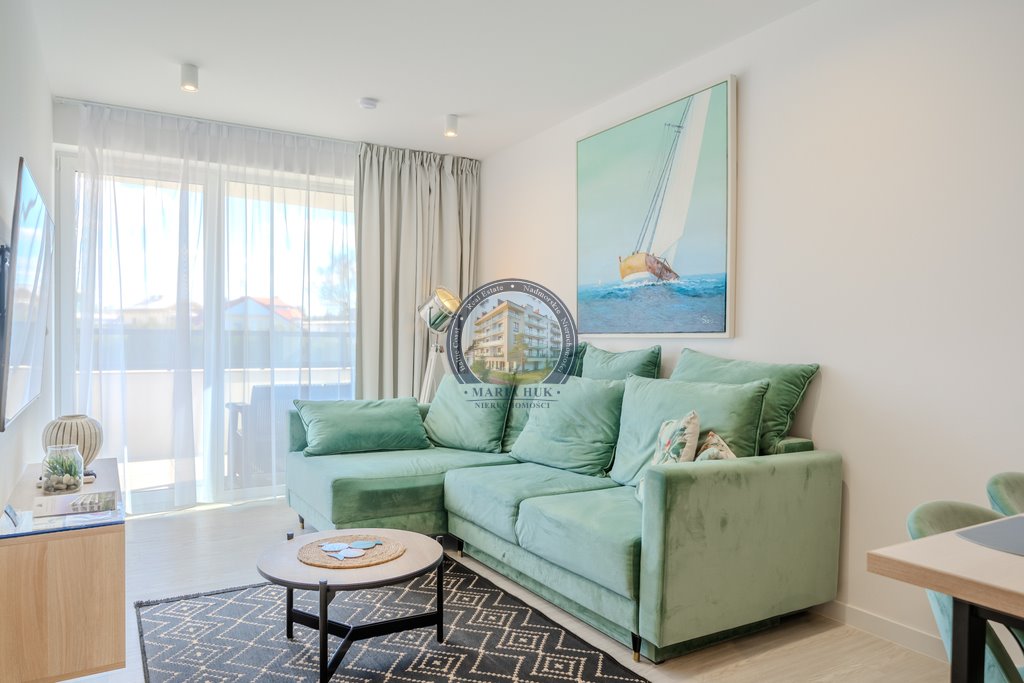 Nowoczesny apartament 43 m² z balkonem i SPA w Kołobrzegu Kołobrzeg, Koralowa  43m2 Foto 1