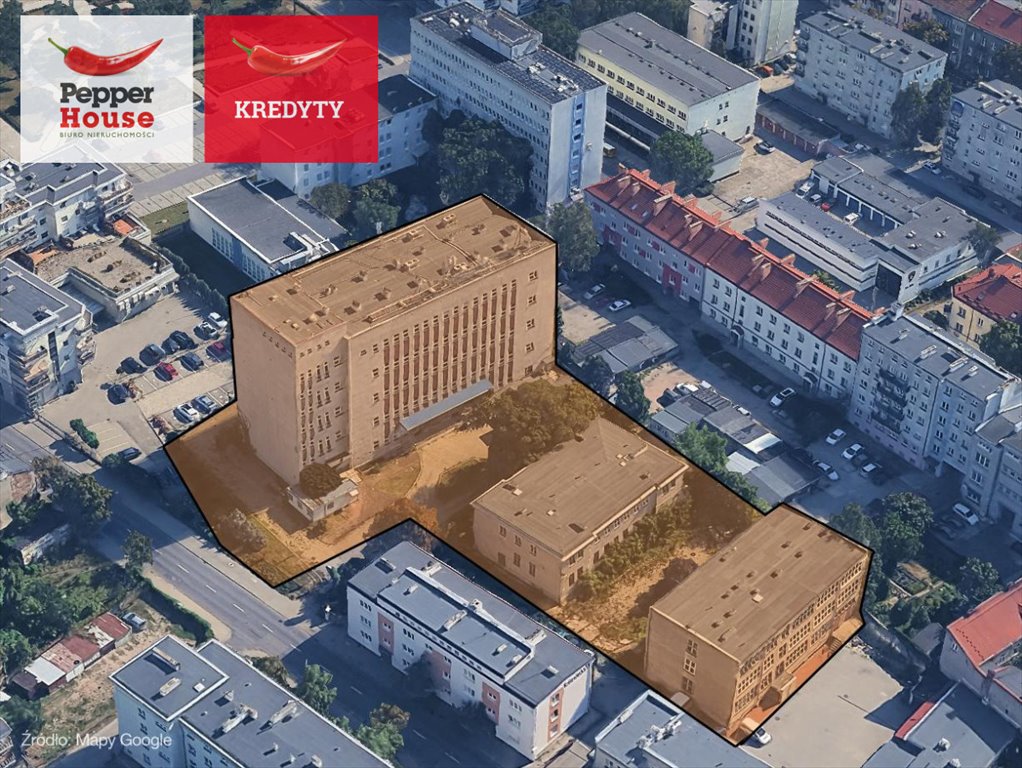 Kompleks biurowy w centrum Włocławka, 7508 m2, parking Włocławek, Królewiecka  7 508m2 Foto 1