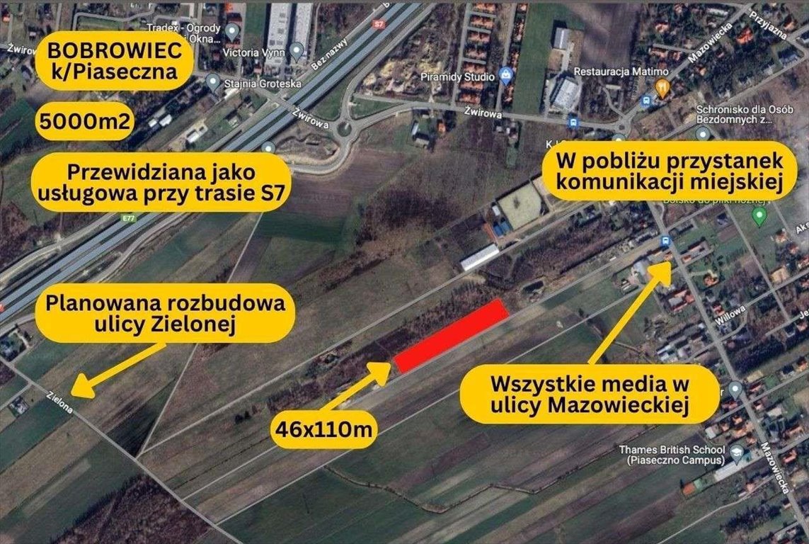 Działka rolna na sprzedaż Bobrowiec  5 000m2 Foto 5