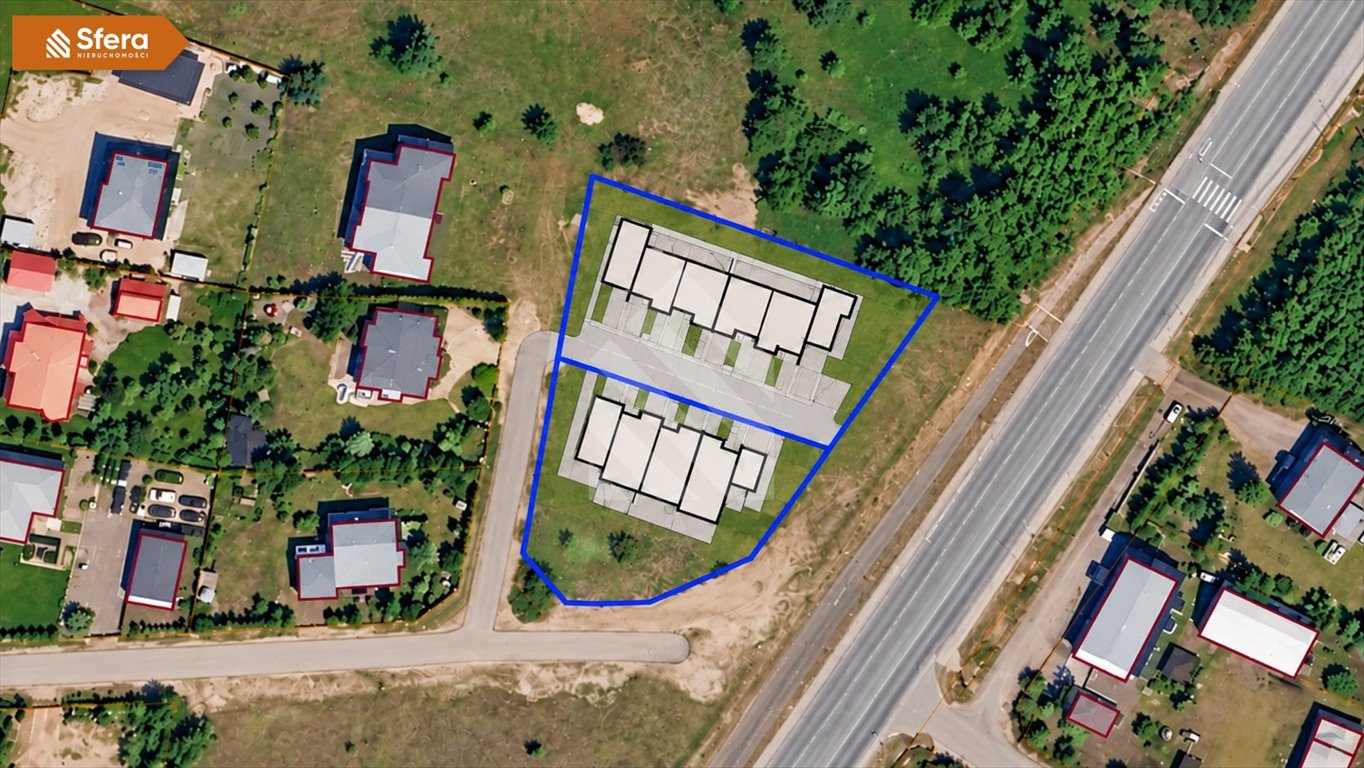 Dwie działki pod zabudowę 7 domów w Kobylarni - zapraszam Kobylarnia  2 817m2 Foto 1