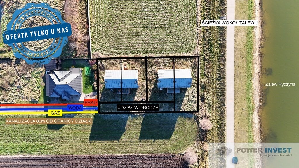 Działka budowlana na sprzedaż Dąbcze  1 400m2 Foto 1