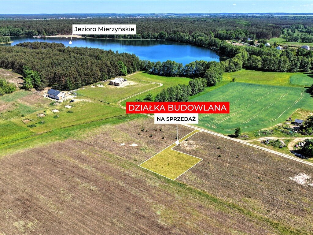 Mierzyn | Odetchnij blisko jeziora – 1139 m² z WZ Mierzyn  1 139m2 Foto 1