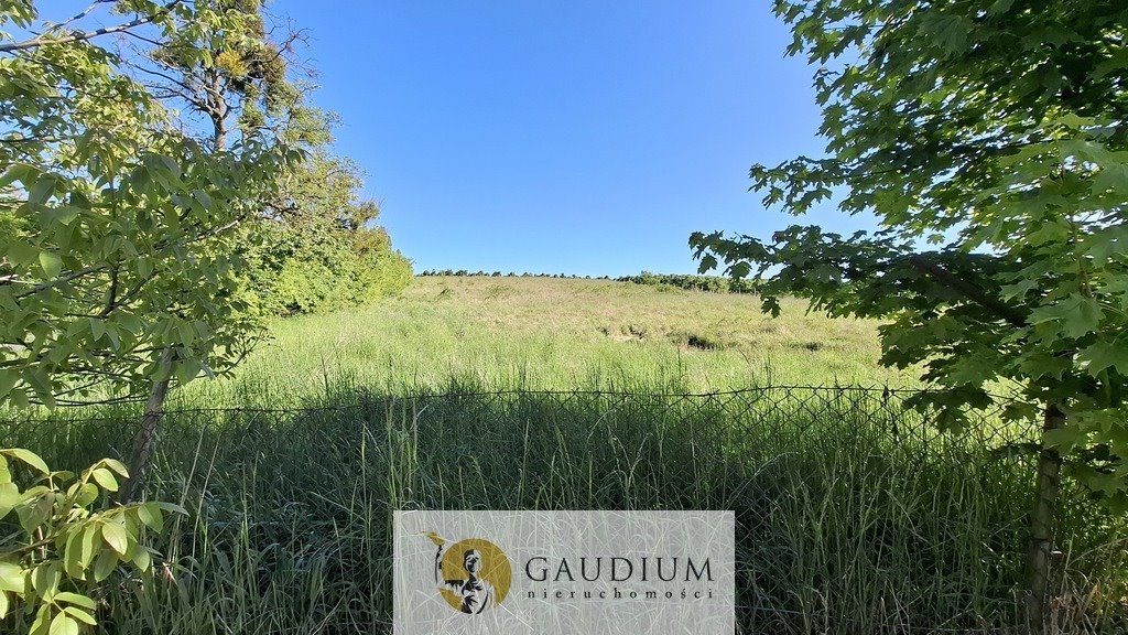 Urokliwa działka 1385 m² z widokiem na sad, blisko autostrady Mieścin  1 385m2 Foto 1