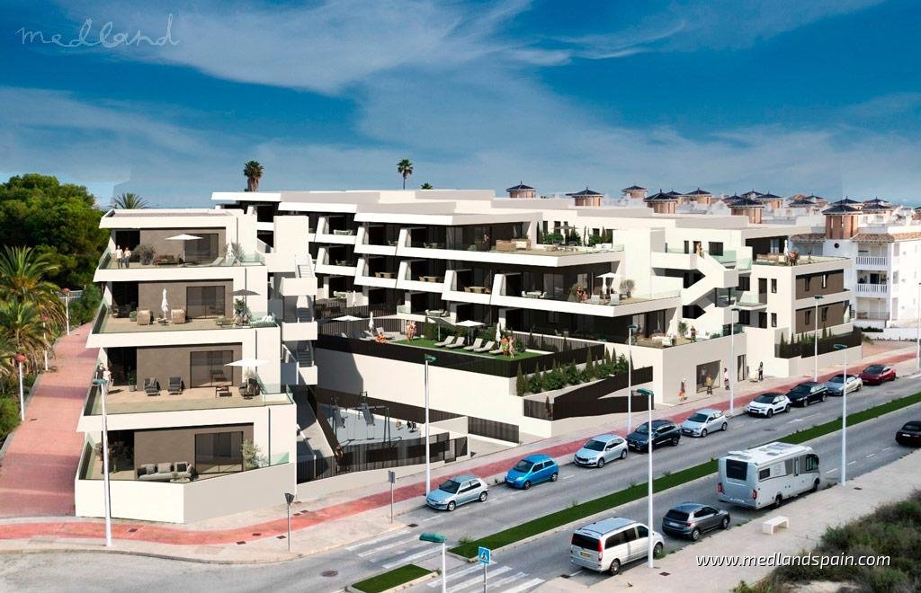 Nowoczesne 78 m² z tarasem i ogrodem w La Marina Hiszpania, La Marina  78m2 Foto 1