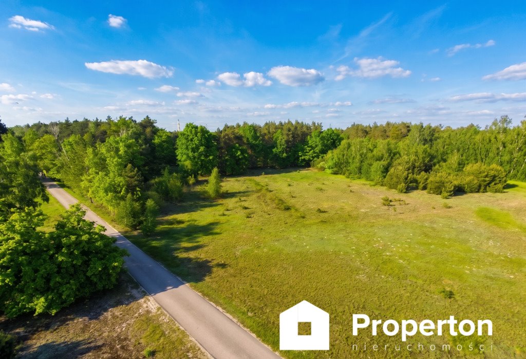 Działka z prywatnym lasem, 10 849 m², cisza i prywatność Stanisławów Pierwszy  10 849m2 Foto 1