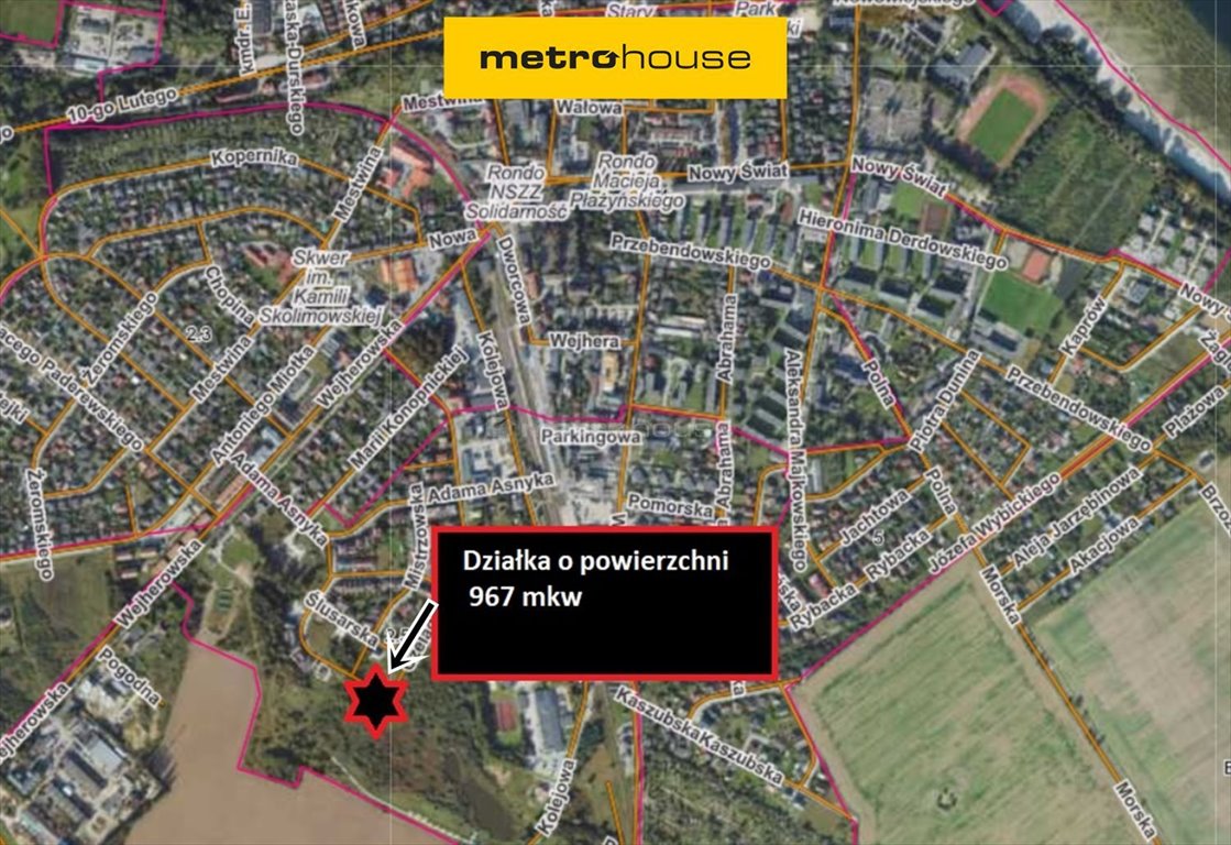 Działka budowlana 967 m² z mediami, idealna pod dom lub inwestycję Puck, Złotnicza  967m2 Foto 1