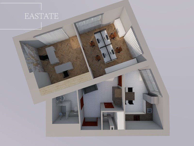 Przestronny lokal 72 m² z dużymi oknami i wysokimi sufitami Warszawa, Śródmieście, Polna  72m2 Foto 1