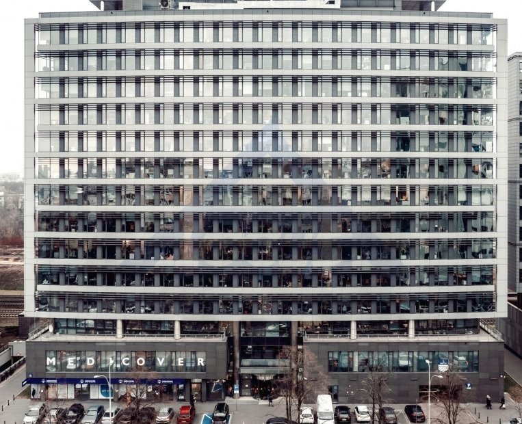 Nowoczesny biurowy moduł 43 m2 w Equator II Ochota Warszawa, Ochota  43m2 Foto 1