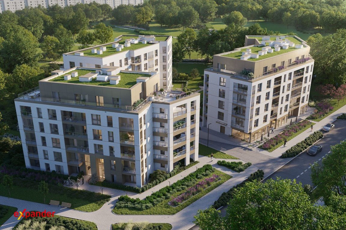 Nowoczesne 3-pokojowe mieszkanie z balkonem i widokiem na zieleń Gdańsk, Leszczyńskich  54m2 Foto 1