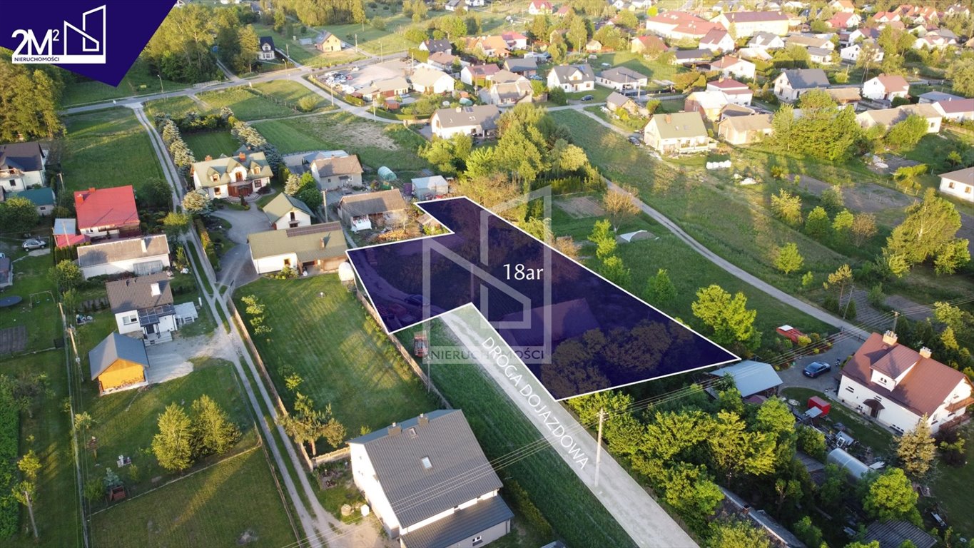 Zapraszam do obejrzenia działki 1800 m² z mediami w spokojnej okolicy Czarna, Medynia Łańcucka  1 800m2 Foto 1