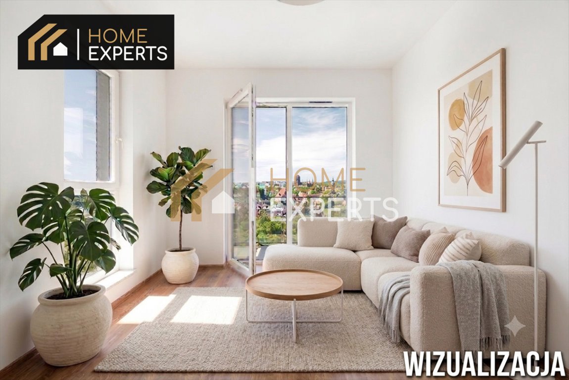 Zapraszam do obejrzenia 66 m² mieszkania z panoramicznym widokiem w Gdańsku Gdańsk, Stanisława Lema  66m2 Foto 1