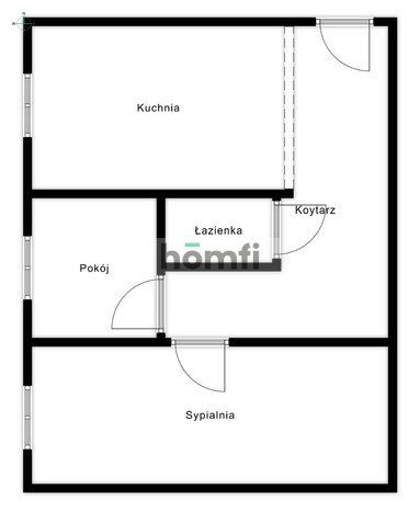 Mieszkanie dwupokojowe na sprzedaż Poznań, Stare Miasto, Długa  48m2 Foto 15