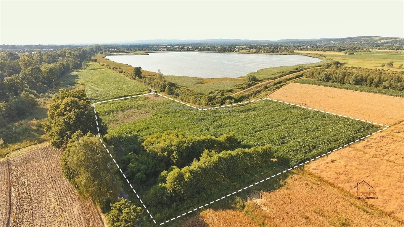 Działka 13,2 ha z widokiem na staw i szlak rowerowy Spytkowice  13 194m2 Foto 1