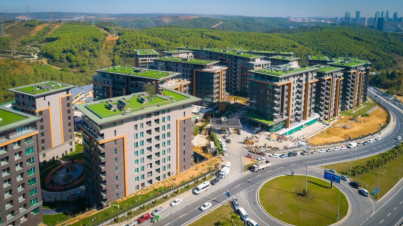 Przestronne 3-pokojowe mieszkanie z widokiem na las i miasto Turcja, Stambuł, Hamidiye, Kağıthane, Stambuł  172m2 Foto 1