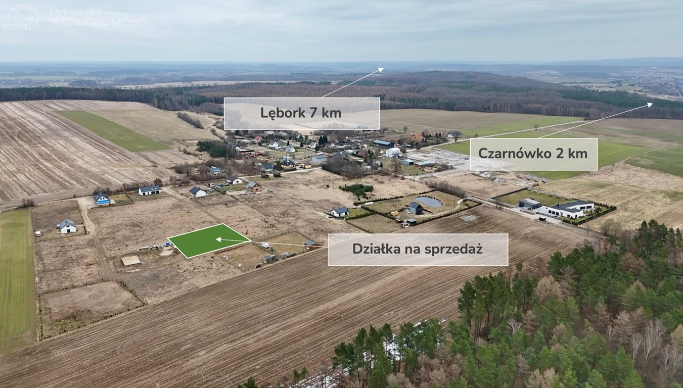 Zapraszam do zakupu działki 1074 m² w Kaninie - spokojne osiedle Kanin  1 074m2 Foto 1