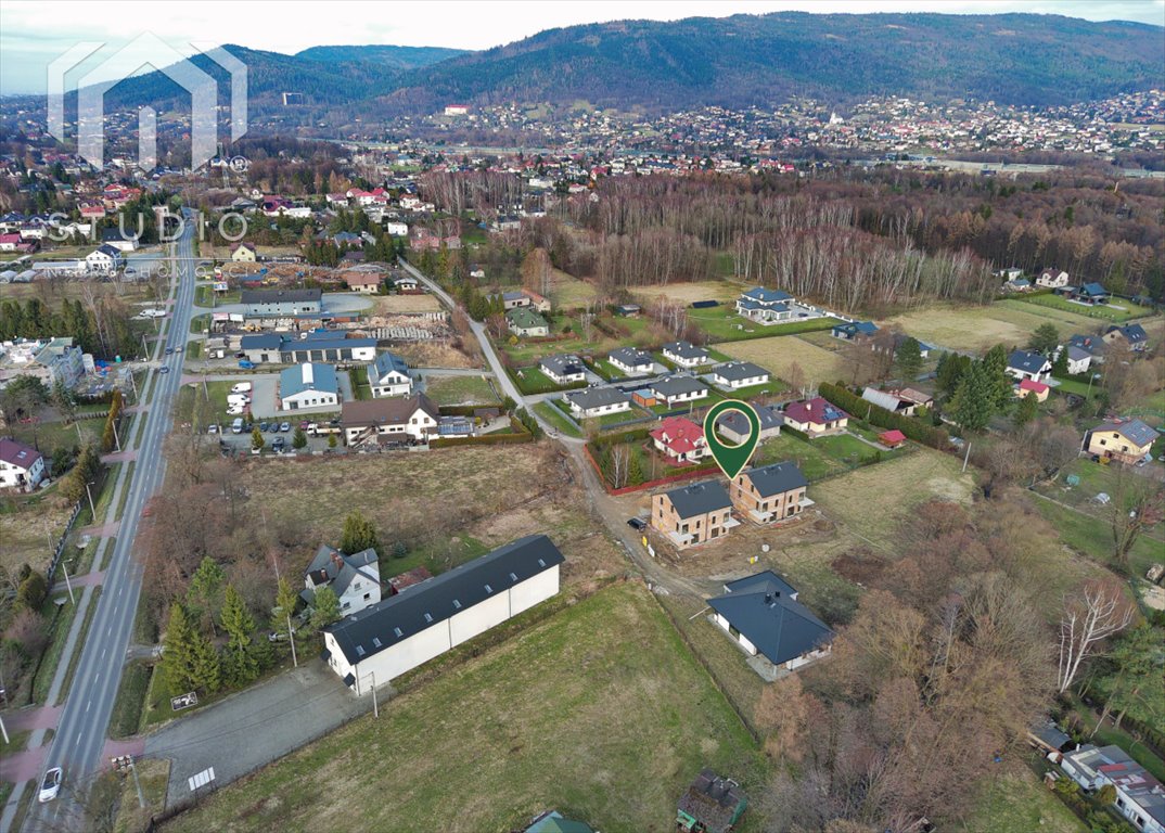 Mieszkanie trzypokojowe na sprzedaż Wilkowice, Granica Bielska-Białej z Wilkowicami  50m2 Foto 7