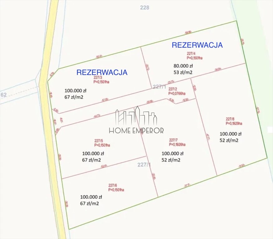 Działka budowlana na sprzedaż Postomino  1 929m2 Foto 1