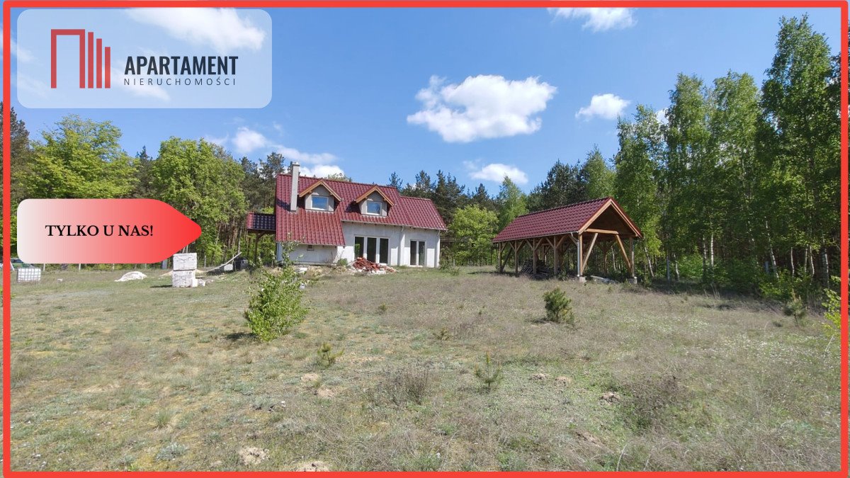 Dom w budowie z dużą działką i lasem - Jeleń. Jeleń  140m2 Foto 1
