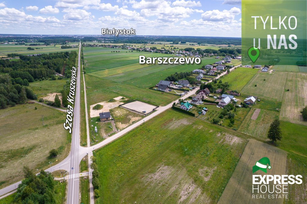 Działka budowlana na sprzedaż Barszczewo  1 053m2 Foto 1