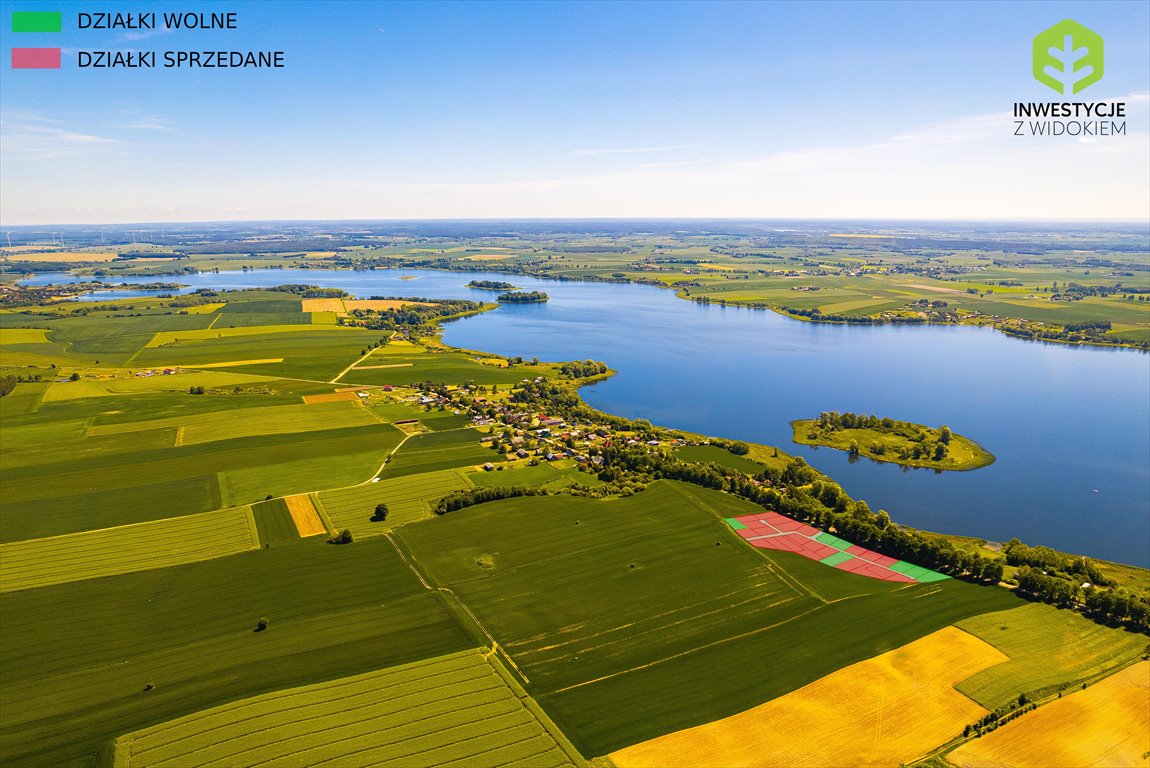 Działka budowlana na sprzedaż Kwidzyn, Dzialka nad jeziorem 80min od Gdanska  498m2 Foto 1