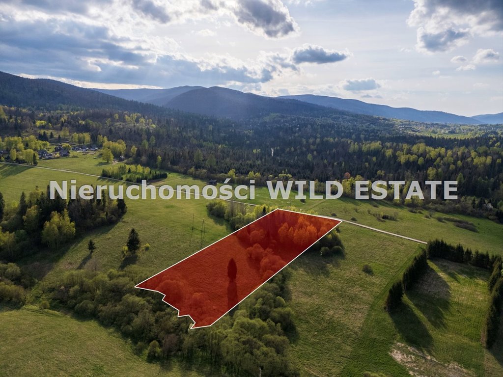Działka rolna z widokiem na góry, media, dojazd - polecam! Cisna, Smerek  13 196m2 Foto 1