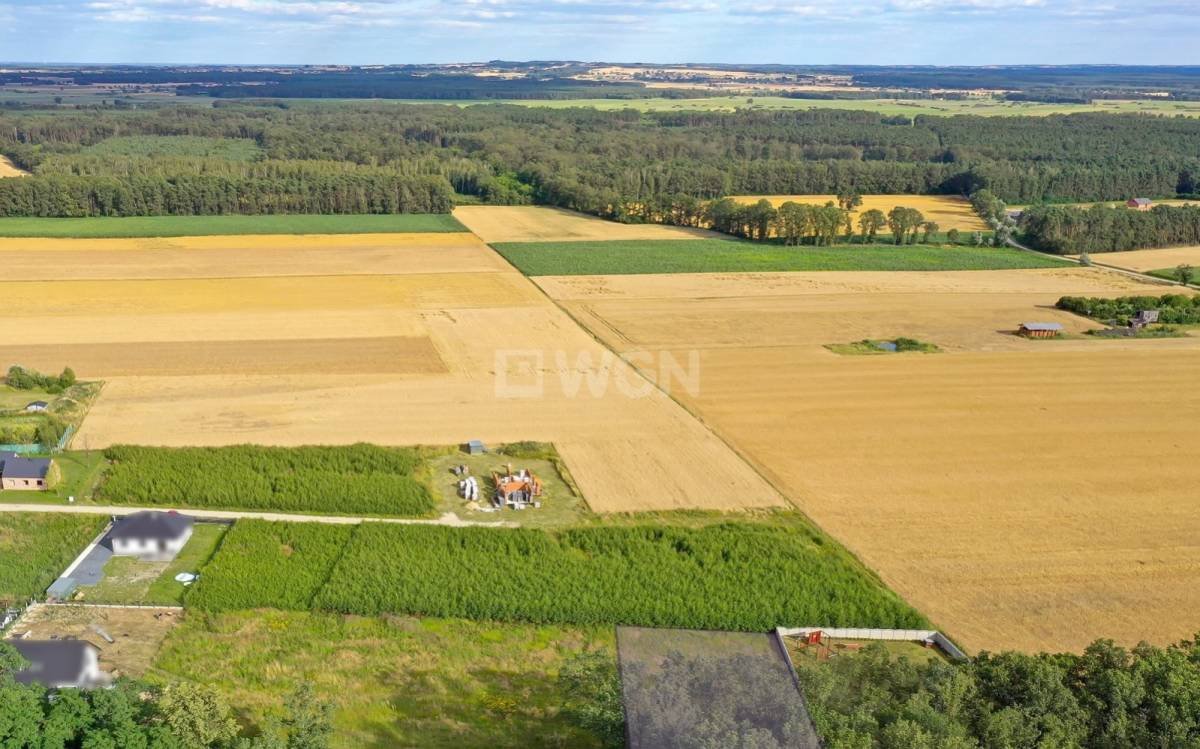 Działka pod dom w lesie 1014 m², blisko Ostrowa Ostrów Wielkopolski, Wysocko Wielkie  1 014m2 Foto 1