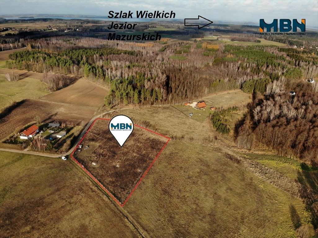 Działka 8 478 m² z warunkami zabudowy w Krainie Jezior bogacko, bogacko, bogacko  8 478m2 Foto 1