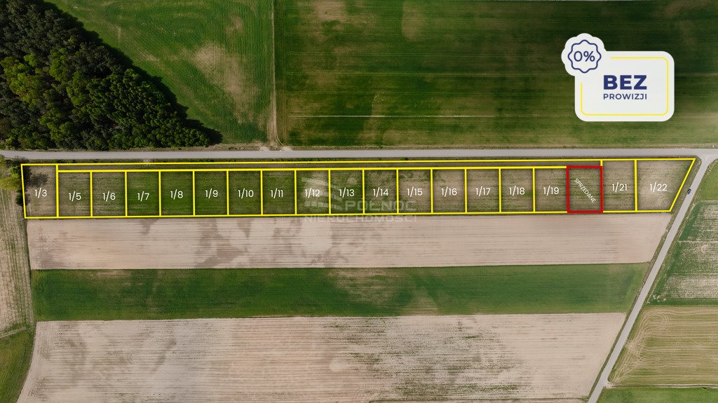 Działka budowlana na sprzedaż Budy-Mikołajka  1 465m2 Foto 1