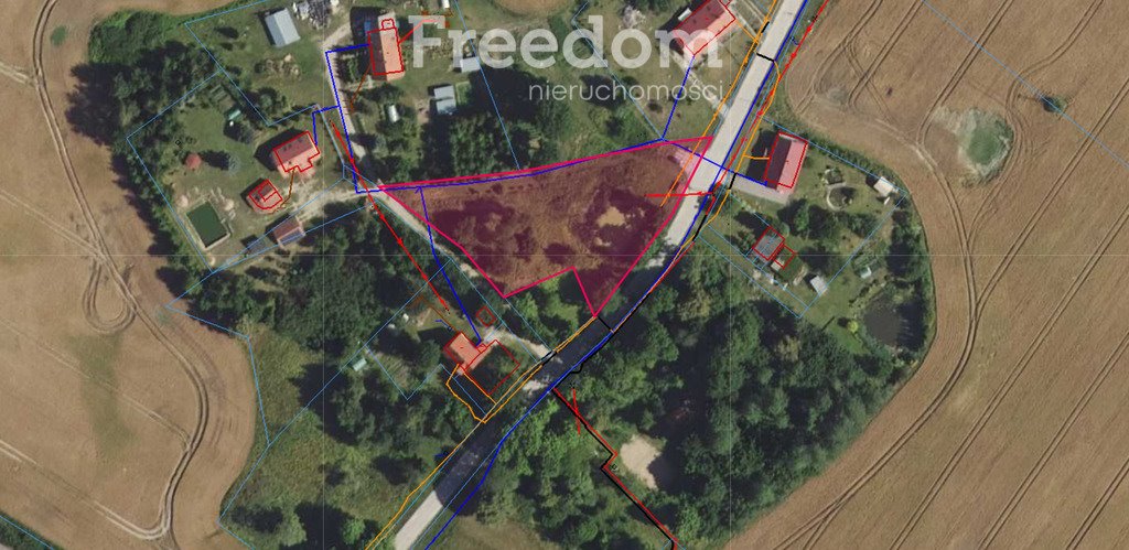 Działka budowlana na sprzedaż Łapkiejmy  3 128m2 Foto 1