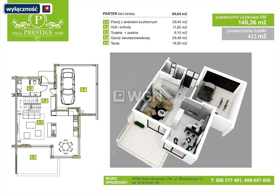 Mieszkanie czteropokojowe  na sprzedaż Ełk, Zatorze  140m2 Foto 12