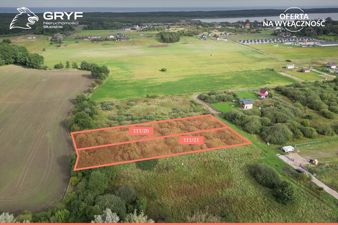 Działki nad jeziorem Wicko i morzem - zapraszam Jezierzany, Jezierzany  2 442m2 Foto 1
