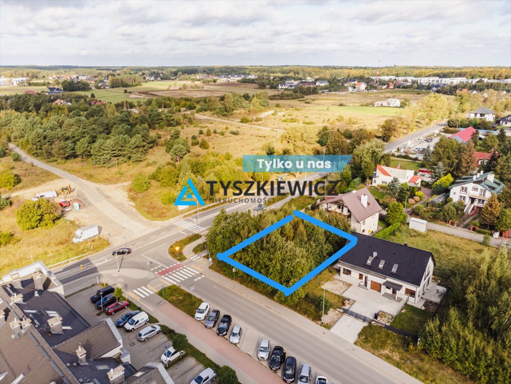 Działka przemysłowo-handlowa na sprzedaż Gdynia, Chwarzno-Wiczlino, gen. Mariusza Zaruskiego  569m2 Foto 1