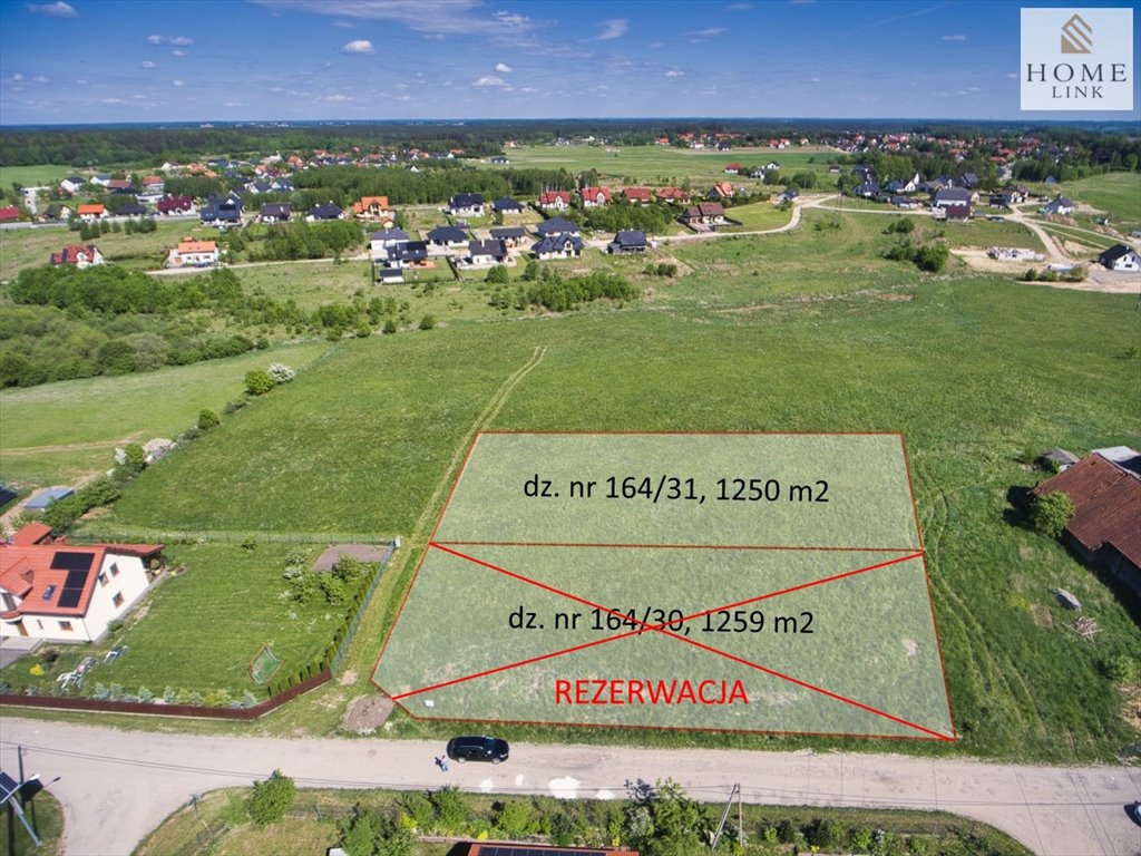 Działka budowlana na sprzedaż Nikielkowo  1 250m2 Foto 1