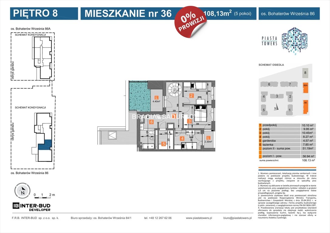 Mieszkanie na sprzedaż Kraków, Mistrzejowice, Mistrzejowice, os. Piastów  108m2 Foto 3