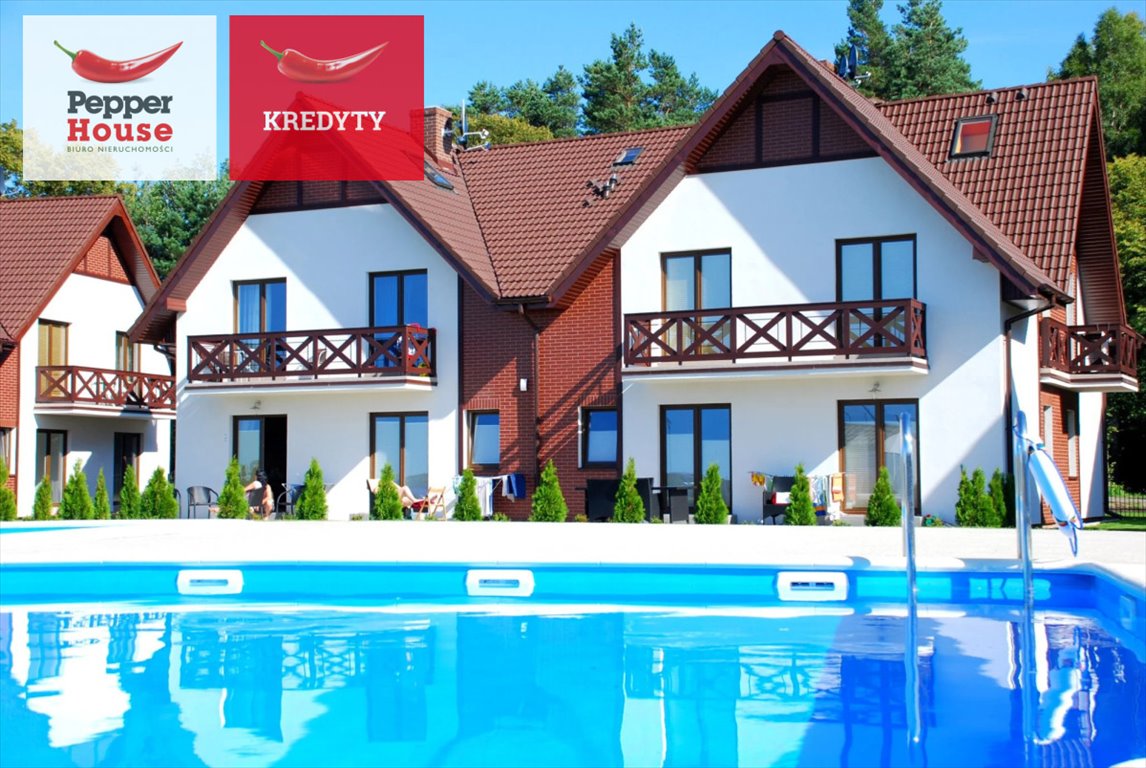 Dwupoziomowy apartament z basenem i widokiem na morze Łeba, Lęborska  39m2 Foto 1