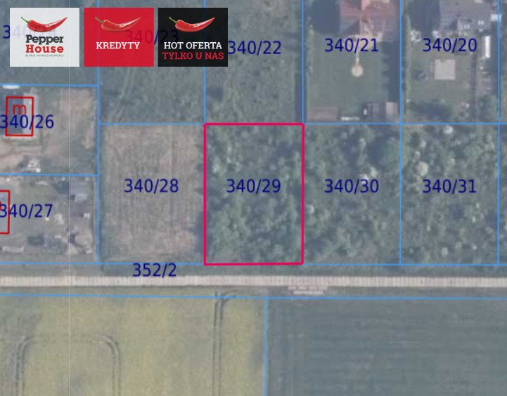 Działka 1251 m² pod dom w Cedrach Wielkich z dobrym dojazdem Cedry Wielkie, Obrońców Poczty Gdańskiej  1 251m2 Foto 1