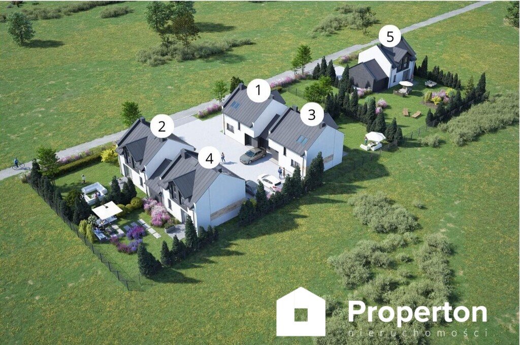 Nowe domy w Sasance z garażem, 101 m2, Płock Płock, Nowe Ciechomice  101m2 Foto 1