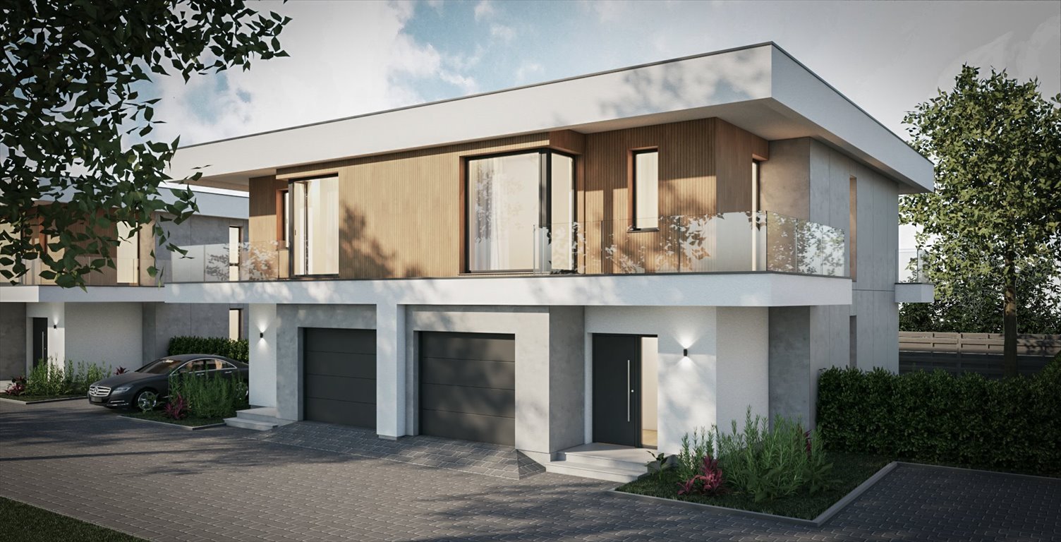 Nowoczesny dom z ogrodem i fotowoltaiką w Markach Marki, Marki  115m2 Foto 1
