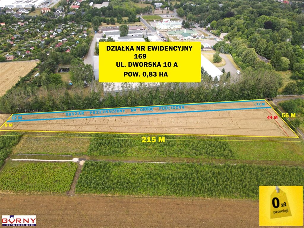 Działka inwestycyjna 8 300 m² z planem zabudowy - polecam! Piotrków Trybunalski, Belzatka  8 300m2 Foto 1